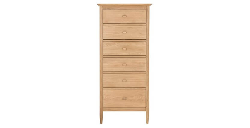 Teramo 6 Drawer Tall Chest by Ercol